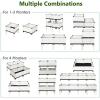 imageGRAFFY Set of 4 Raised Garden Bed Kits Elevated Garden Beds with SelfWatering Design Raised Garden Boxes for Flowers Vegetables and Herbs Planting Box Container for Patio Yard Balcony WhiteWhite