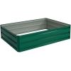 imageGRAFFY Steel Raised Garden Bed Reinforced Plant Growing Container for Vegetable Flower Herb Plants Outdoor Grass Patio Lawn Garden Beds Box 47quot L x 355quot W x 120quot H47L x 355W x 120H