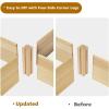 imageGRAFFY UShaped Wooden Raised Garden Beds Outdoor Wood Elevated Planter Box Garden Container for Vegetable Flower Planting Bed for Grass Lawn Patio Backyard