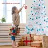 image6 FT White Christmas Tree Xmas Pine Tree Artificial Christmas Tree with Solid Sturdy Metal Stand Legs for Home Office Party Festival Holiday Decorations with 650 Tips Easy Assembly8ft