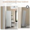 imageBathroom Storage Cabinet with 4 Drawers  Freestanding Floor Cabinet with AntiToppling Device Wooden Cabinet for Bathroom Living Room Bedroom Office