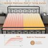 imageHeated Mattress Pad King Size  Electric Mattress Pad wOverheat Protection 9H Auto ShutOff ampamp 9 Heat Settings wDual Controller Machine Washable Bed Warmer King 80quot x 78quotKing