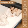 imageHeated Mattress Pad King Size  Electric Mattress Pad wOverheat Protection 9H Auto ShutOff ampamp 9 Heat Settings wDual Controller Machine Washable Bed Warmer King 80quot x 78quotKing