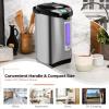 imageHot Water Dispenser 5LElectric Hot Water Pot Stainless Steel Liner Bottle with 5 Stage Temperature Settings ampamp Timer Water Boiler and Warmer for Tea Coffee Heated