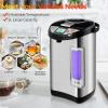 imageHot Water Dispenser 5LElectric Hot Water Pot Stainless Steel Liner Bottle with 5 Stage Temperature Settings ampamp Timer Water Boiler and Warmer for Tea Coffee Heated