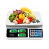 imageCommercial Digital Kitchen Scale 66 LBS30 KG Food Meat Fruit Weighing Scale wDual LCD Stainless Steel Platform in lb ampamp kg Food Scale for Farmers Market Retail Outlets Meat Shop