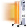 imageOil Filled Radiator Heater 1500W Electric Space Heater with Adjustable Thermostat 3 Heat Settings 7 Fins Overheat ampamp TipOver Protection Portable Room Heater Oil Heaters for Indoor Use
