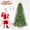 image6FT PreLit Artificial Christmas Tree Hinged Xmas Tree with 270 Warm White LED Lights 746 Branch Tips ampamp Folding Metal Stand Indoor Holiday Decoration for Home Office ampamp Party 6ft8ft