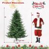 image6FT PreLit Christmas Tree Artificial Christmas Tree with 280 Warm White LED Lights 8 Lighting Modes Foldable Xmas Tree for Home Living Room Holiday Decoration ampamp Family Gatherings 6ft7ft