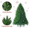 image75ft Unlit Artificial Spruce Christmas Tree Premium Hinged Xmas Tree with Sturdy Metal Stand ampamp Realistic PVC Needles Hinged Design for Indoor Outdoor Home Office Party 75FT6ft