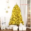 image75ft Unlit Artificial Spruce Christmas Tree Premium Hinged Xmas Tree with Sturdy Metal Stand ampamp Realistic PVC Needles Hinged Design for Indoor Outdoor Home Office Party 75FT6ft