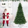 image8ft PreLit Christmas Tree Artificial Hinged Xmas Tree with 880 LED Lights Foldable Metal Stand ampamp 2 Pairs of Gloves Festival Decoration Tree for Home Living Room Office 8ft7ft 11in
