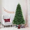 image8ft PreLit Christmas Tree Artificial Hinged Xmas Tree with 880 LED Lights Foldable Metal Stand ampamp 2 Pairs of Gloves Festival Decoration Tree for Home Living Room Office 8ft6ft 11in