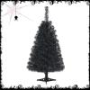 imageArtificial Christmas Tree 3FT 116 Hinged Lush Branch Tips with PVC Material Stable Structure Lightweight ampamp Easy Assembly Xmas Tree for Party Festival ampamp Holiday DecorationPinkBlack