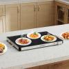 imageElectric Warming Tray 21 x 16 Food Warmer with Adjustable Temperature Control Overheat Protection Full Surface Heating Tempered Glass Food Warming Mat for Parties Buffet 1 21quot x 16quot21 x 16