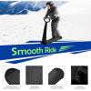 imageFoldable Snow Scooter Kids Snowboard with Handle Cold Resistance Kick Scooter Outdoor Sliding Snow Sled for Snow Dune Grass FoldUp Ski Scooter for Kids Toddlers Age 5Black