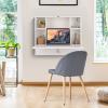 imageGRAFFY Wall Mounted Table Multifunctional Folding Hanging Storage Cabinet Space Saving Computer Desk wStorage Drawer and Shelves Wall Mount Laptop Desk for Home Office WhiteWhite