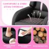 imageKids Recliner Kids Reclining Chair wAdjustable Backrest ampamp Footrest 2 Side Pockets Leather Armchair for Boys ampamp Girls Comfy Toddler Gaming Chair for Nursery Bedroom Black  BlueBlack  Pink