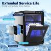 imageNugget Ice Maker Chewable Ice Maker with PullOut Water Tank ampamp Touch Control Panel Ice Machine Countertop for Office Home 44 lbs24H