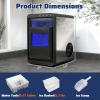 imageNugget Ice Maker Chewable Ice Maker with PullOut Water Tank ampamp Touch Control Panel Ice Machine Countertop for Office Home 44 lbs24H