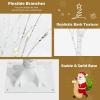imagePreLit Birch Tree 4FT Lighted Artificial Dead Branches Xmas Tree w 48 Warm White LED Lights Plastic Base Indoor Outdoor Christmas Decoration for Home Office ampamp Party 4FT6ft