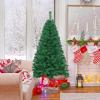 imageRealistic Verdant Christmas Tree Artificial Xmas Tree with 650 Dense Tips and Sturdy Metal Stand Winter Holiday Decoration for Indoor HomeOffice 6 ft7ft