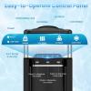 imageWater Dispenser with Ice Maker 3 in 1 Countertop Ice Machine with Safety Lock 35 Gallon Bottle Water Cooler for Office Home 48Lbs24H 12 Ice Cubes