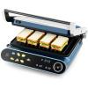 image7In1 Sandwich Maker with LED Touch Panel ampamp NoStick Plates Electric Panini Maker with Temperature ampamp Time Control Sandwich Press with 5Level Adjustment for Bread Cheese Vegetables