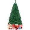 imageRealistic Verdant Christmas Tree Artificial Xmas Tree with 650 Dense Tips and Sturdy Metal Stand Winter Holiday Decoration for Indoor HomeOffice 6 ft5ft