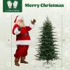 image6FT PreLit Artificial Christmas Tree Green Hinged Xmas Tree with Warm White LED Lights 11 Modes ampamp Remote Control Holiday Decoration Tree for Party Office Home 6ft6ft