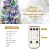 imageChristmas Tree 75 FT Artificial Decoration Tree wPVC Branch Tips Colorful Xmas Ball Decoration ampamp 300 LED Lights Foldable Metal Stand9 Light Strip Modes Xmas Tree for HomeOffice 75ft6ft