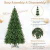 image9ft Artificial Christmas Tree Unlit Hinged Spruce Tree with Dense PVC Branch Tips ampamp Stable Metal Stand Easy Assembly Full Classic Xmas Tree for Indoor and Outdoor Decoration 9FT9ft