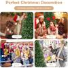 image9ft Artificial Christmas Tree Unlit Hinged Spruce Tree with Dense PVC Branch Tips ampamp Stable Metal Stand Easy Assembly Full Classic Xmas Tree for Indoor and Outdoor Decoration 9FT9ft