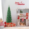image:imageSlim Artificial Pencil Christmas Tree Xmas Tree with Realistic Foliage amp Sturdy Metal Stand SpaceSaving Decoration for Home Office Apartment Corridor Festive Evergreen 5ft6ft