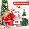 image:imageSlim Artificial Pencil Christmas Tree Xmas Tree with Realistic Foliage amp Sturdy Metal Stand SpaceSaving Decoration for Home Office Apartment Corridor Festive Evergreen 5ft6ft