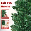 image:imageSlim Artificial Pencil Christmas Tree Xmas Tree with Realistic Foliage amp Sturdy Metal Stand SpaceSaving Decoration for Home Office Apartment Corridor Festive Evergreen 5ft5ft