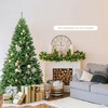 image:image75ft Artificial Christmas Tree Unlit Hinged Spruce Tree with Dense PVC Branch Tips amp Stable Metal Stand Easy Assembly Full Classic Xmas Tree for Indoor and Outdoor Decoration 75FT7ft 6in