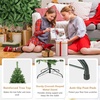 image:image75ft Artificial Christmas Tree Unlit Hinged Spruce Tree with Dense PVC Branch Tips amp Stable Metal Stand Easy Assembly Full Classic Xmas Tree for Indoor and Outdoor Decoration 75FT9ft