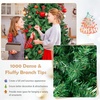 image:image75ft Artificial Christmas Tree Unlit Hinged Spruce Tree with Dense PVC Branch Tips amp Stable Metal Stand Easy Assembly Full Classic Xmas Tree for Indoor and Outdoor Decoration 75FT6ft