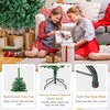 image:image75ft Artificial Christmas Tree Unlit Hinged Spruce Tree with Dense PVC Branch Tips amp Stable Metal Stand Easy Assembly Full Classic Xmas Tree for Indoor and Outdoor Decoration 75FT6ft